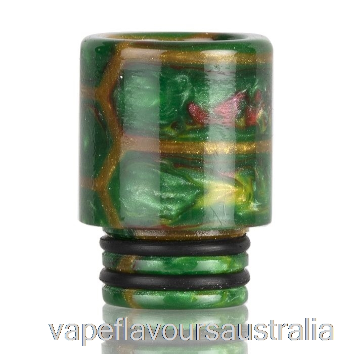 Vape Australia 510 TALL Snakeskin Resin Drip Tip Green